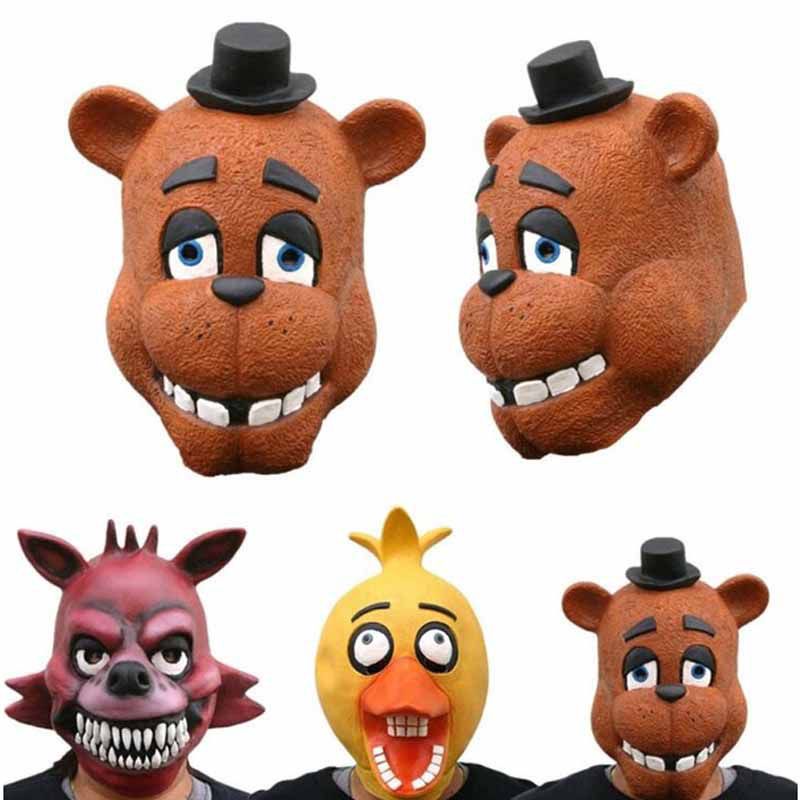 Beara Mặt Nạ Đeo Một Kích Thước Cho Người Lớn Của freddy bonnie foxy five nights at freddy 'S