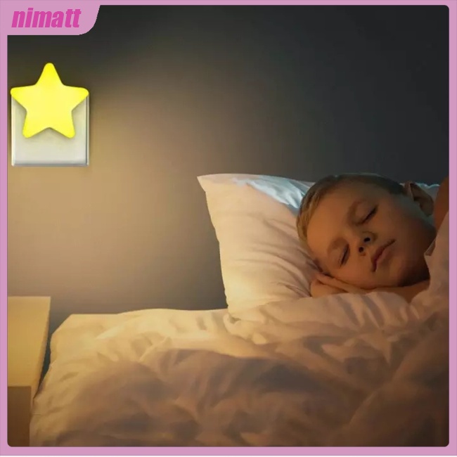 Đèn Ngủ Cảm Ứng Mini Hình Ngôi Sao Cho Bé