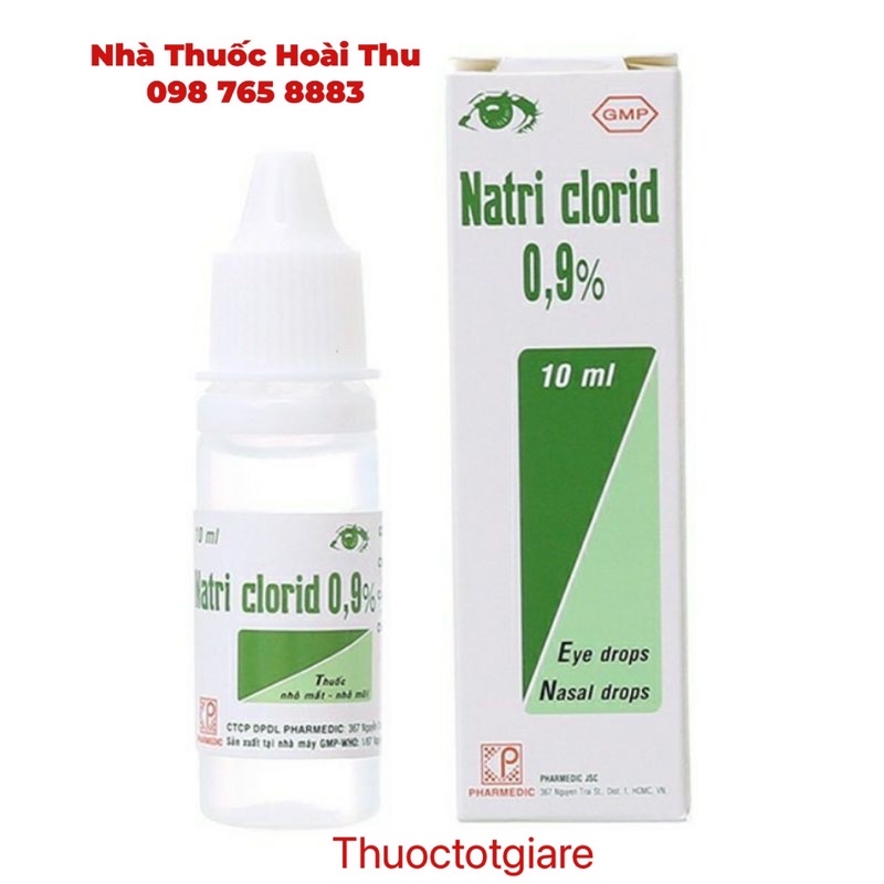 Nước muối sinh lý Natri clorid 0,9 HCM