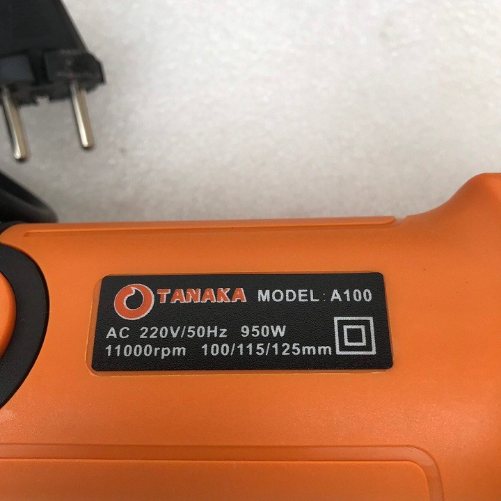 Máy mài tanaka dây đồng 100% công suất 950W nhỏ gọn tiện lợi, an toàn khi sử dụng