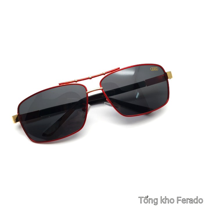 Kính Râm Thời Trang, Kính Mát Phân Cực Chống Tia UV Dạng Gập Phân Cực Bảo Vệ Lái Xe Nam Nữ FERADO (tặng kèm hộp kính)