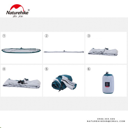 [Đủ phụ kiện, Freeship Extra] Võng đơn gấp gọn siêu nhẹ, full phụ kiện, bền, tải trọng lớn Naturehike - NH17D012-C | BigBuy360 - bigbuy360.vn