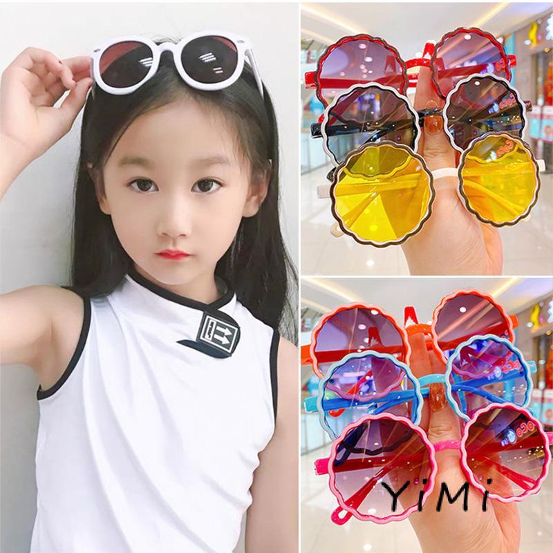 Kính râm gọng tròn thời trang sành điệu cho trẻ em