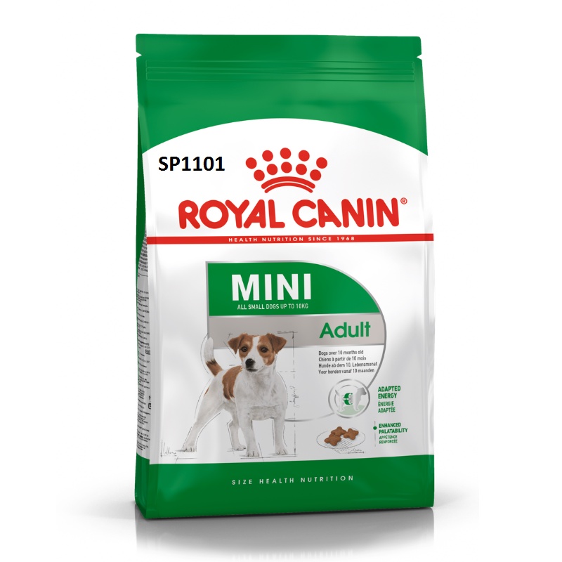 Thức ăn/ Hạt khô [Royal Canin] Mini Adult 800g dành cho giống chó nhỏ đang ở tuổi trưởng thành ( trên 1 năm tuổi)