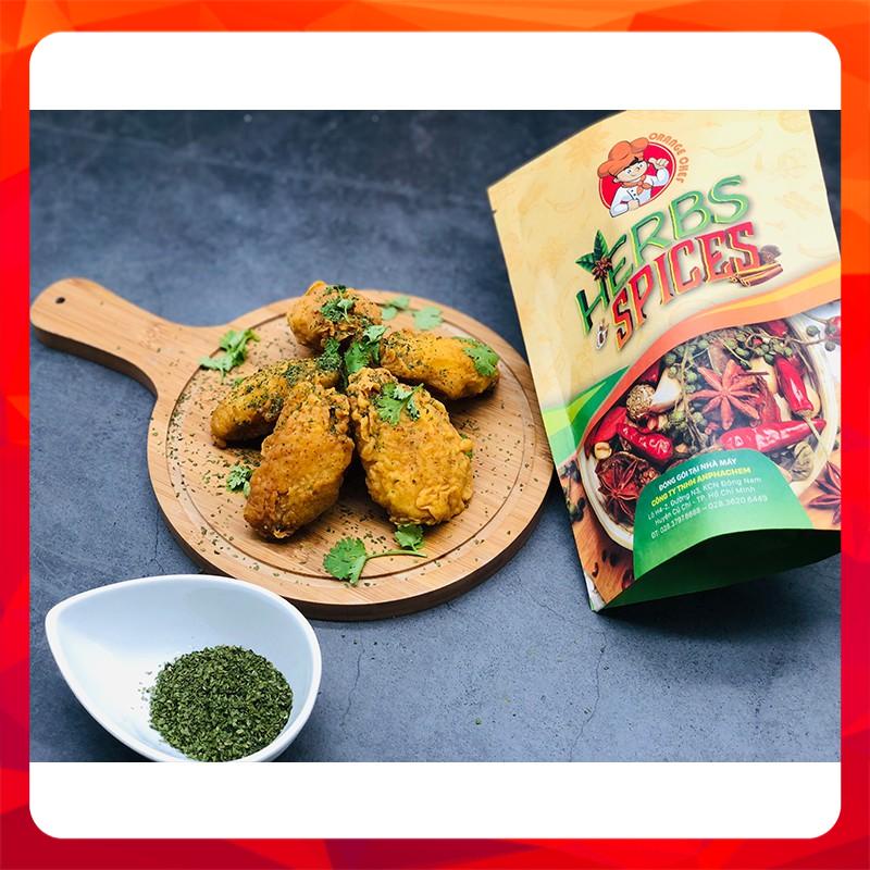 Bột mùi tây (ngò tây) Sấy khô Orange Chef -  100 Gram/ Túi (Parsley)