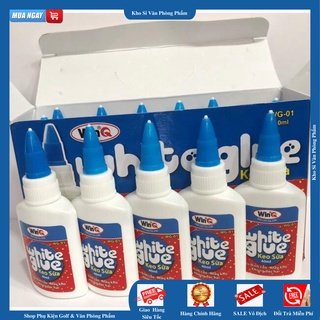 [ GIÁ SỐC ] Keo sữa Winq loại 40ml và 120ml - ĐỦ LOẠI - (dán , giấy , vải, gỗ... Thủ công)