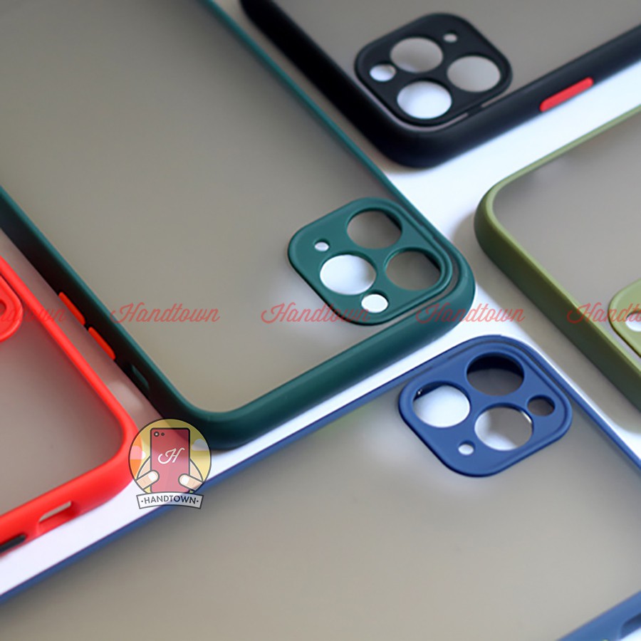 Ốp lưng nhám bảo vệ camera iPhone 7 8 7 Plus 8 Plus X Xs Xr XsMax iPhone 11 11 Pro 11 Promax Handtown 200907