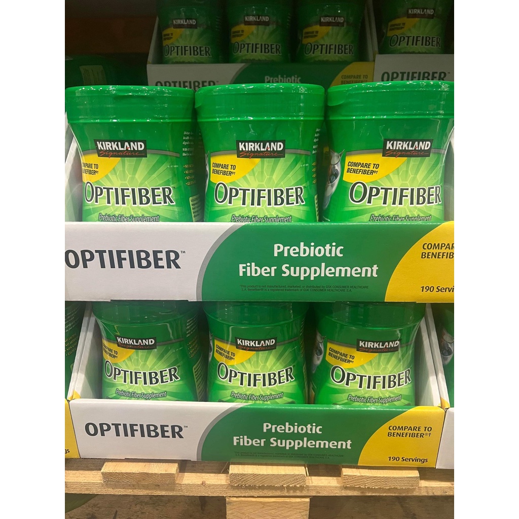 Bột hòa tan bổ sung chất xơ date 11/ 2024 Kirkland Optifiber 760gr - EDS Hàng Mỹ