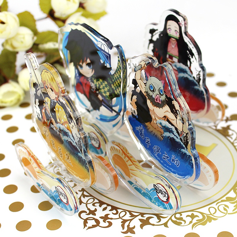 Mô Hình Nhân Vật SY2 Demon Slayer Tanjirou Zenitsu Nezuko Inosuke Bằng Acrylic Trang Trí Nhà Cửa YS2