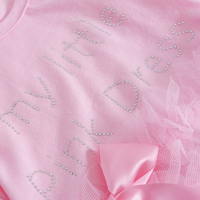 Jumpsuit Tay Ngắn Phối Ren Hoa Cho Bé Gái 0-12 Tháng Tuổi