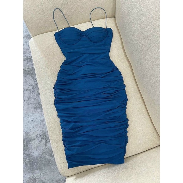 Đầm body lưới cúp ngực