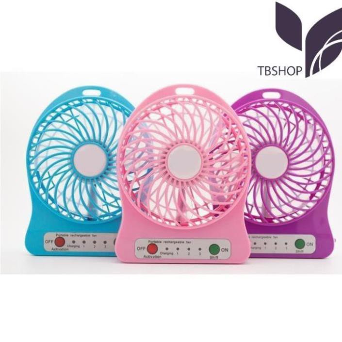 Quạt Sạc Tích Điện USB mini Fan