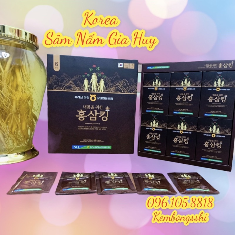 Nước Hồng Sâm Vua CAO CẤP Hàn Quốc
