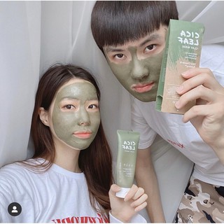 MẶT NẠ RAU MÁ ĐẤT SÉT STEADY:D CICA LEAF CLAY MASK  Steady:D