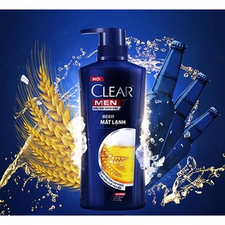 Dầu Gội Clear Men Mát Lạnh 650g TẶNG Dầu gội 140g