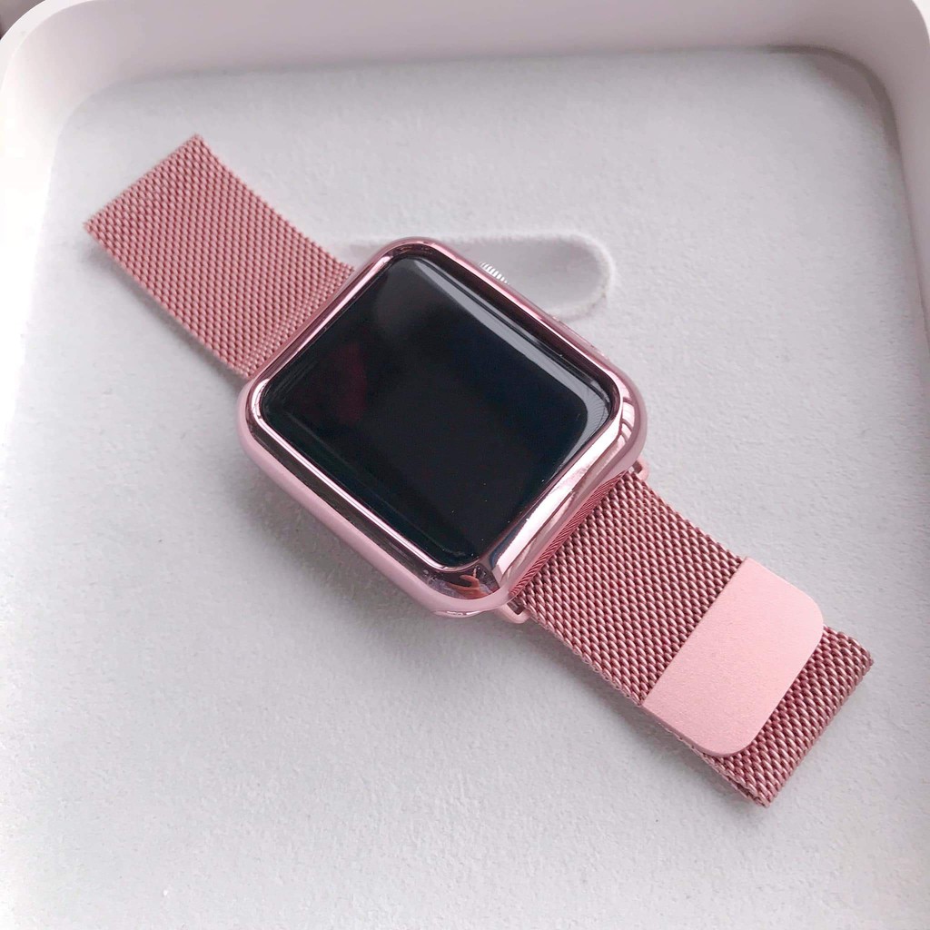 [Seri 1/2/3/4/5] Dây thép lưới không gỉ cho Apple Watch