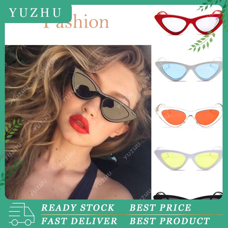 Kính mát kiểu dáng mắt mèo phong cách thời trang hip hop