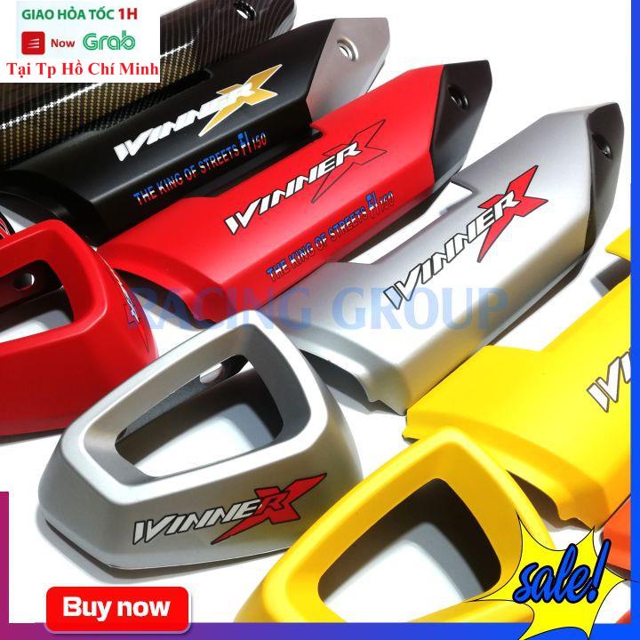 Bộ Ốp Pô Và Chụp Đít Pô Xe Máy Winner X Nhiều Màu Sắc Lựa Chọn