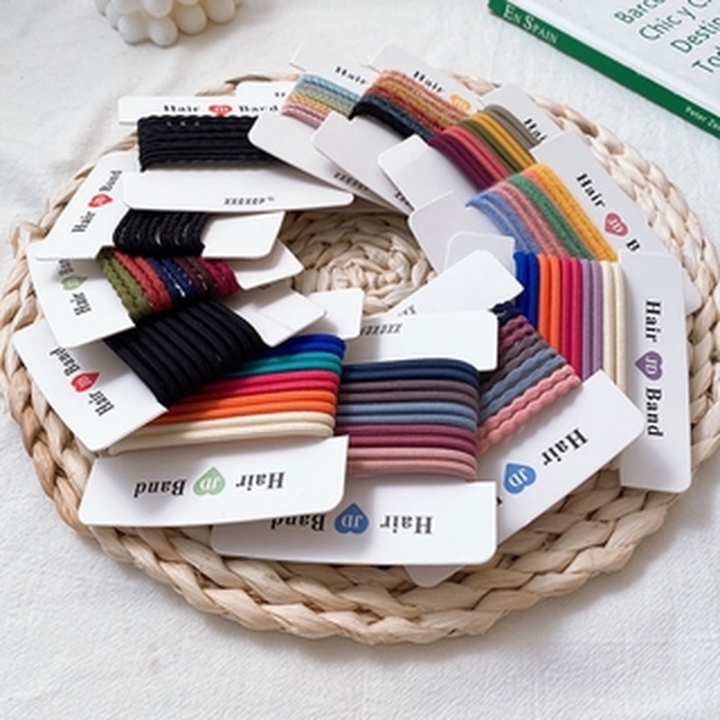 Dây cột tóc màu kẹo thời trang Hàn Quốc đơn giản