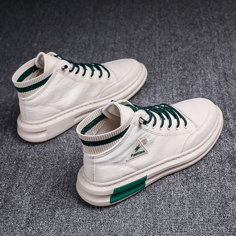 Giày Thể Thao Cổ Cao Phong Cách Hàn Quốc Cho Nam | BigBuy360 - bigbuy360.vn