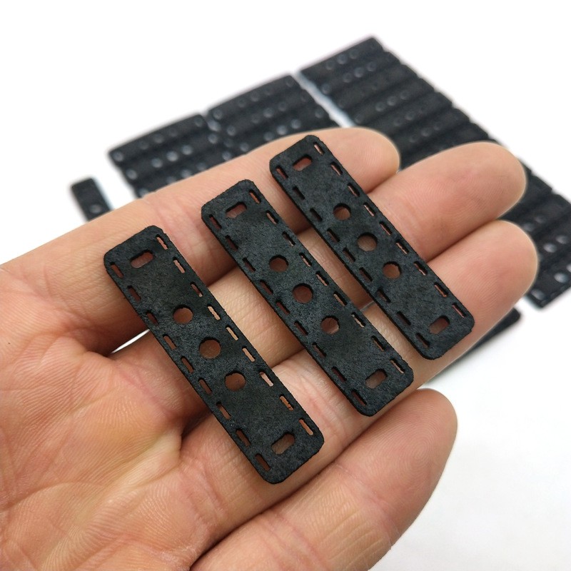 Da ná cao su 3 lỗ cho bi 6.7.8 dày 1.8mm