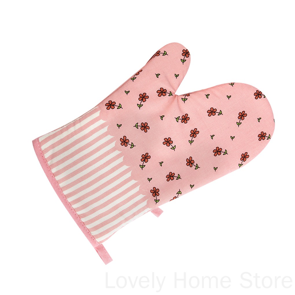 Găng tay nấu ăn chống trượt chịu nhiệt 180 độ