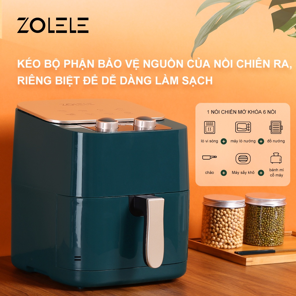 Nồi chiên không khí đa chức năng ZOLELE Zaoo2 6.5L