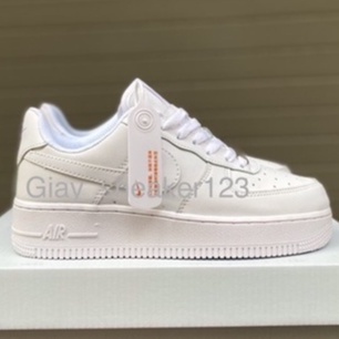 Giày air force1 trắng hàng cao cấp  [FULL BOX+BILL] form chuẩn, da 2 lớp, da cực dày dặn, đế cao, dễ phối đồ.