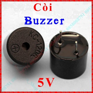 DIP Buzzer Tần Số 12x8mm 85dB