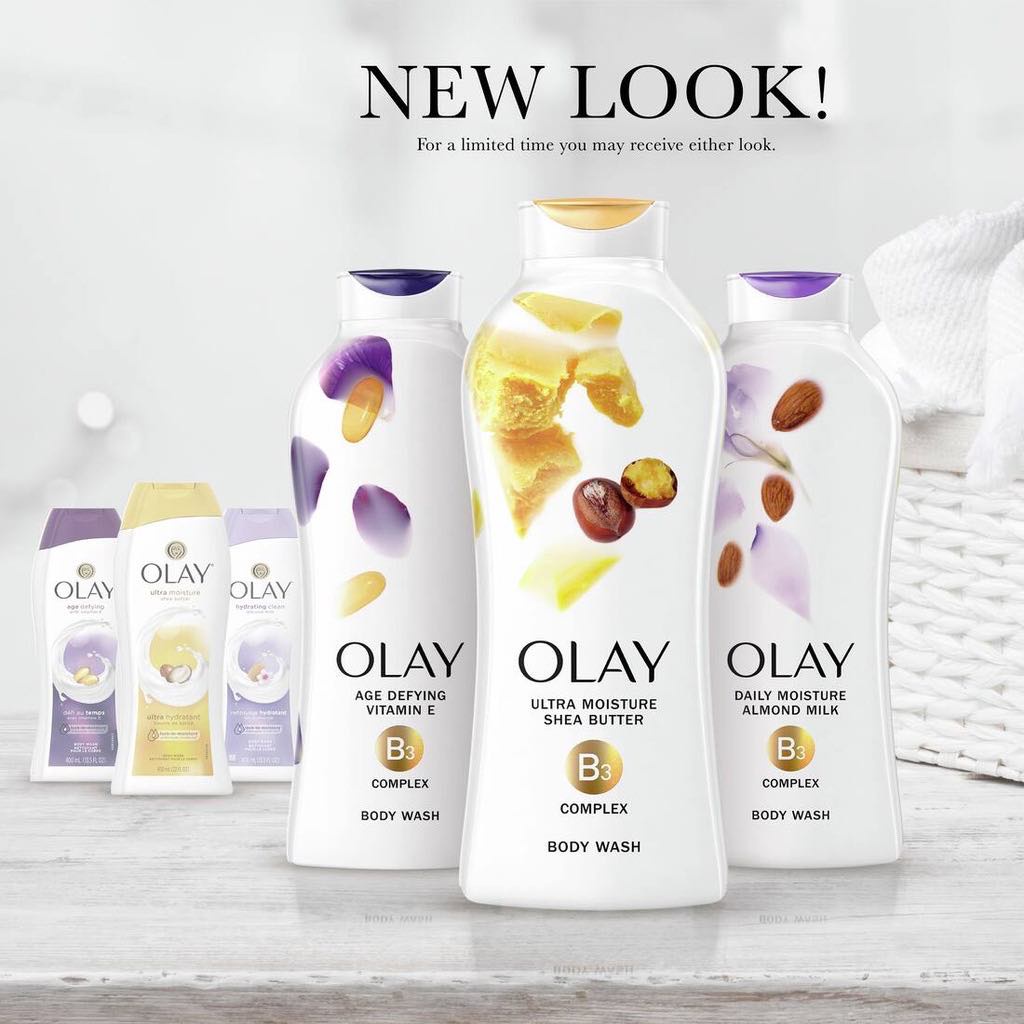 Sữa tắm Olay dưỡng da nhiều mùi hương 650ml