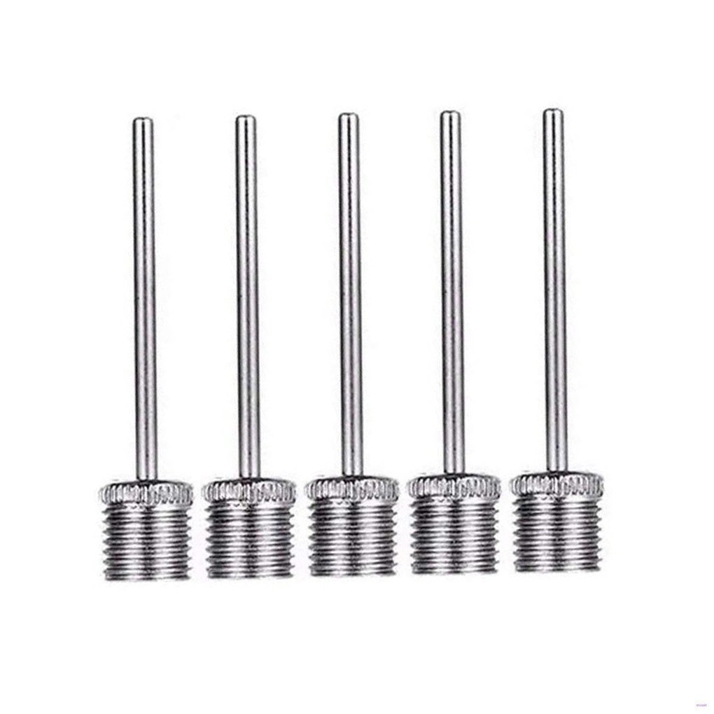 Set 5 Kim Bơm Bóng Bằng Thép Không Gỉ Bền Bỉ