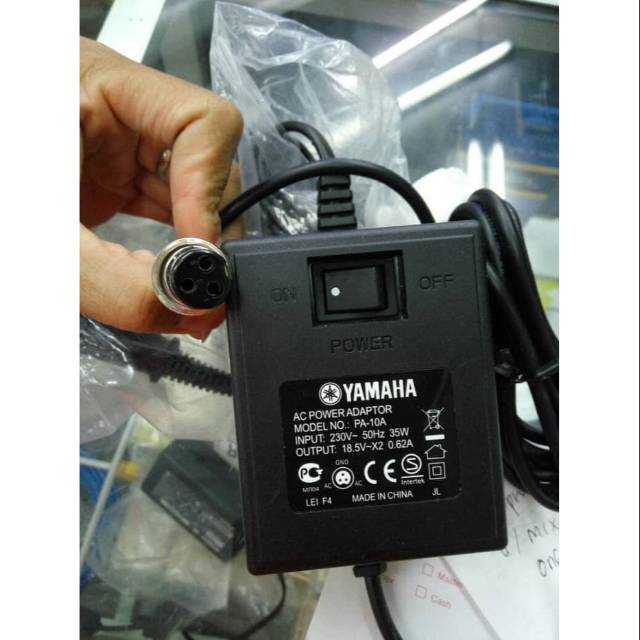 Bộ Chuyển Đổi Cho Yamaha Pa-10a U Adapter / Ac 18.5v X2 0.36a