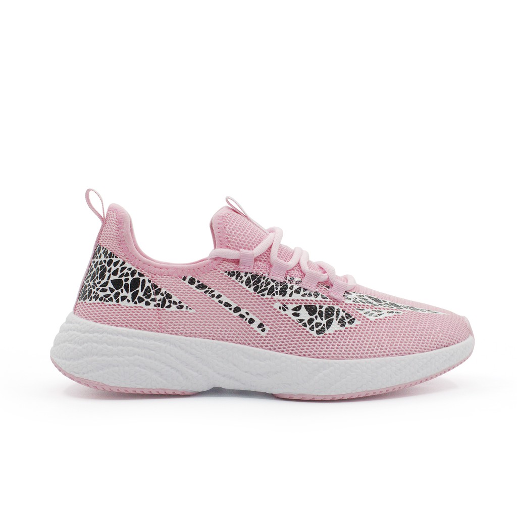 GIÀY SNEAKER NỮ CHẠY BỘ ĐẸP MÀU HỒNG CÁ TÍNH CỔ THẤP THỜI TRANG NESTY TD120208