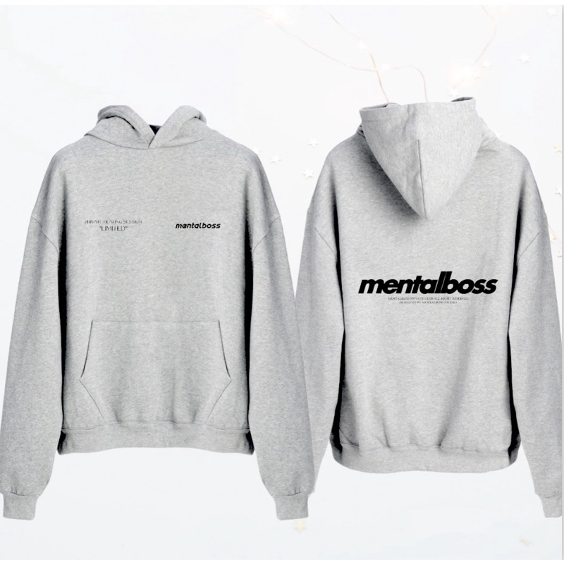 [CHÍNH HÃNG MENTALBOSS] Áo khoác hoodie phản quang Mentalboss private club nỉ bông