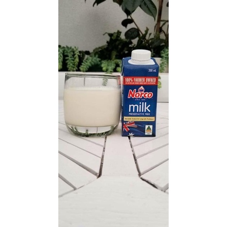 Sữa tươi nguyên kem NORCO nội địa Úc hộp 200ml