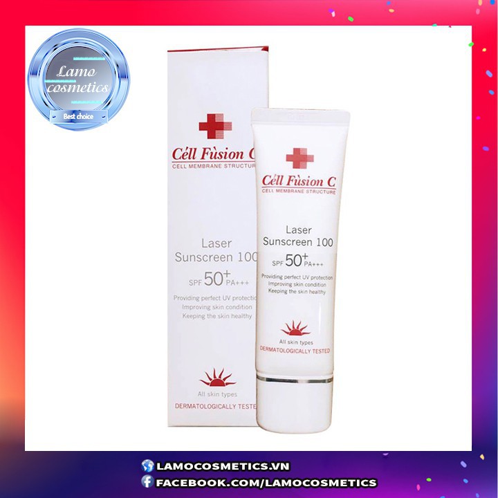 Kem Chống Nắng Cell Fusion C Sunscreen 100 SPF PA50+++ Chính Hãng 100%