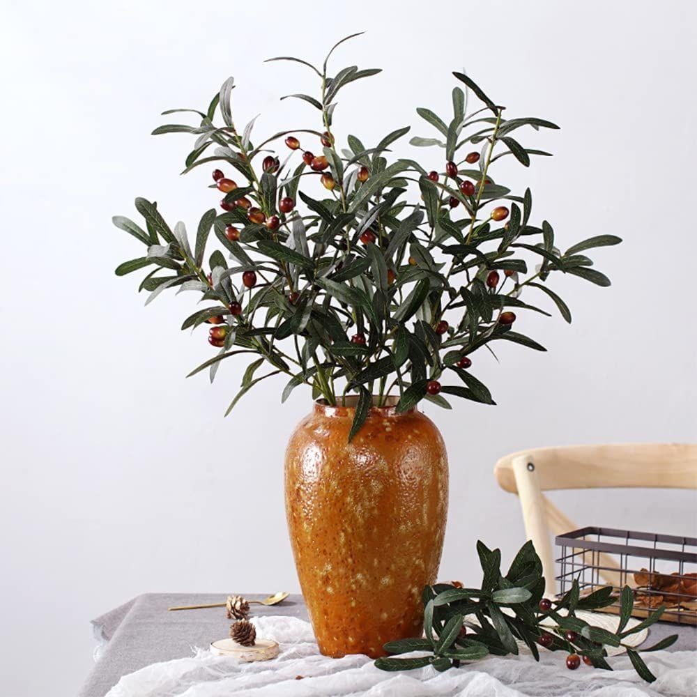 Nhánh Cây Ô Liu Nhân Tạo Trang Trí Nhà Cửa / Tiệc Cưới DIY