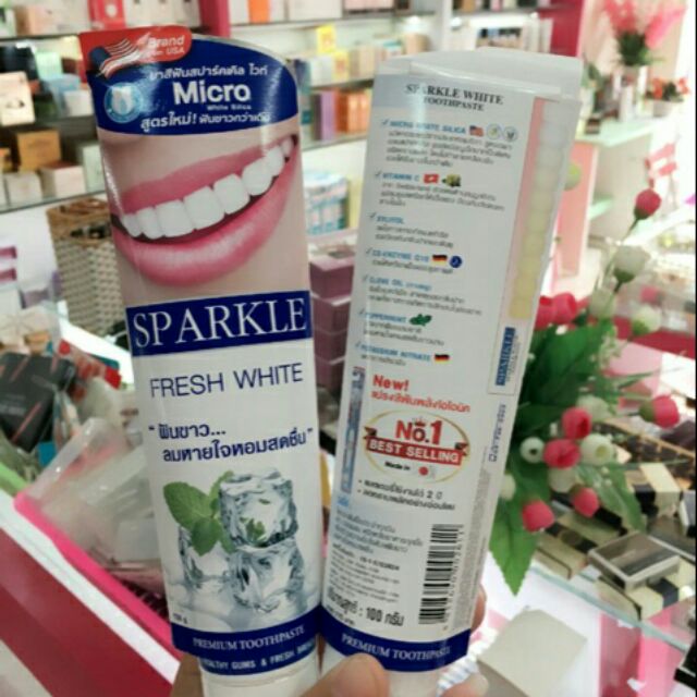 KEM ĐÁNH RĂNG SIÊU TRẮNG SPARKLE FRESH WHITE