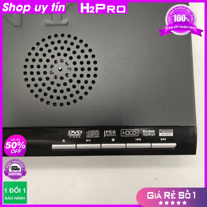 [RẺ VÔ ĐỊCH] Đầu đĩa DVD Sony DVP-NS628P H2Pro USB-Thẻ nhớ,tích hợp loa và 2 cổng cắm loa rời, đầu dvd karaoke sony cao 