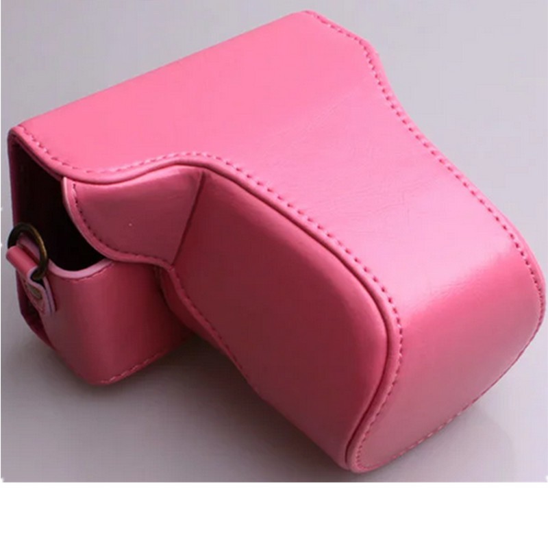 Túi Da Pu Đựng Máy Ảnh Canon EOS M10 Canon EOS M10 Kèm Ống Kính 15-45mm