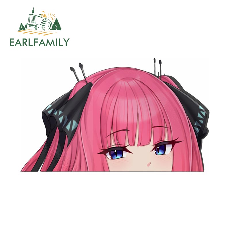 Earlfamily 13cm Cho Xe Nakano Nino Dán Sáng Tạo Xe Máy Mũ Bảo Hiểm Đề Can Thân Cây Ván Lướt Sóng Trang Trí Kiểu Dáng Xe