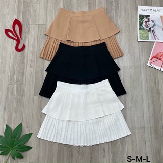 Chân váy dập li