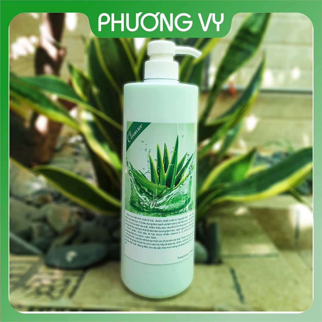 Sữa rửa mặt các loại 1000ml cho Spa: Hoa Hồng, Hoa Cúc, Lô Hội, Bạc Hà, Trà Xanh, Sữa.