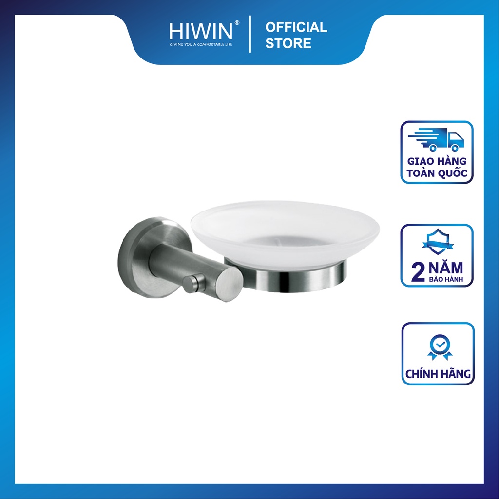 Kệ đựng xà bông xà phòng nhà tắm inox 304 mặt gương HIWIN Y-533