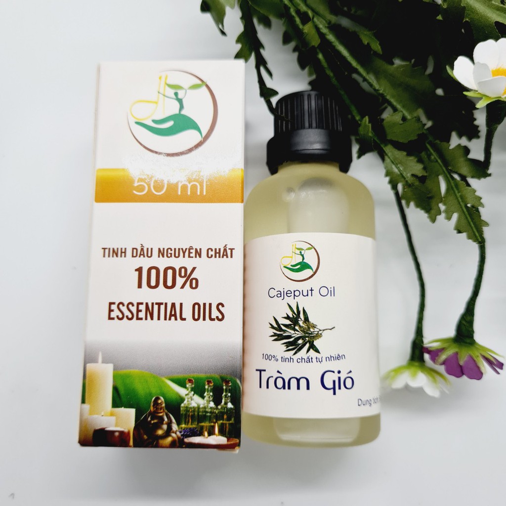 Tinh Dầu Tràm Nguyên Chất 100% Thiên Nhiên (10ml - 50ml)/ Tinh dầu viện Hàn Lâm