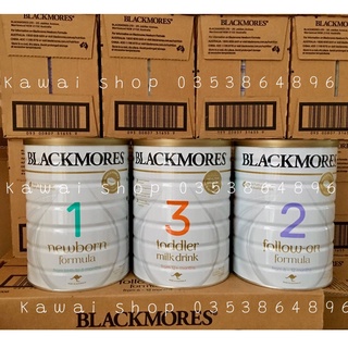 SỮA BLACKMORES SỐ 1,2,3 900GR DATE MỚI NHẤT