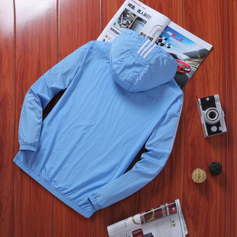 Áo Khoác Gió Adidas 100% Chính Hãng Chống Tia UV Phong Cách Vintage