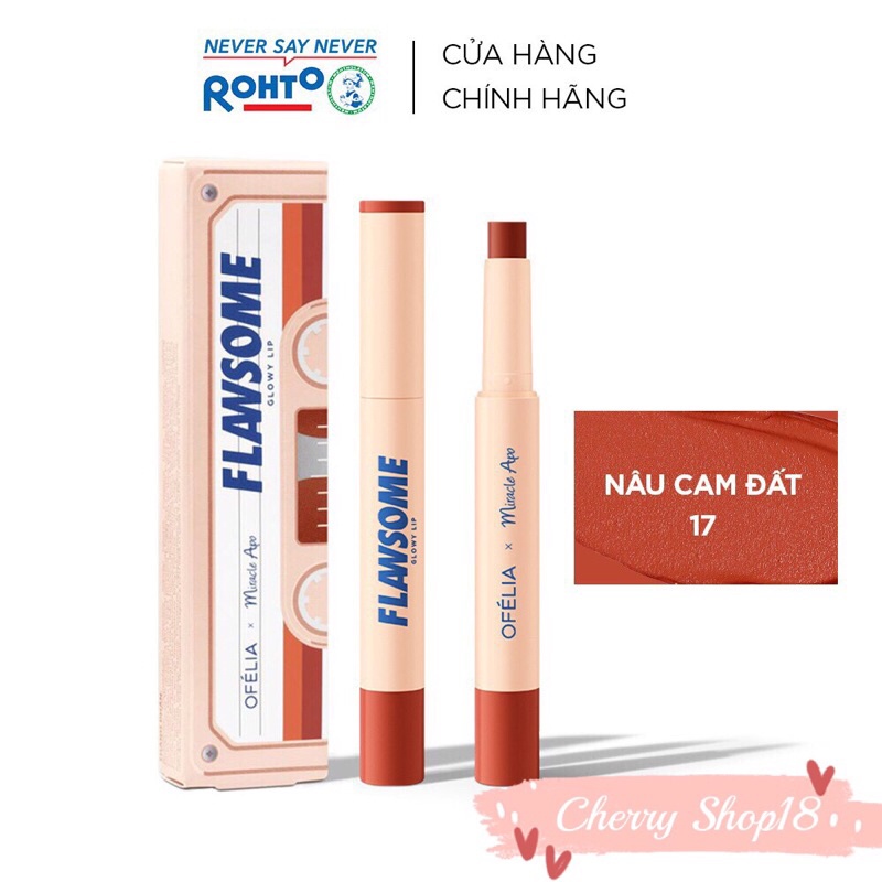 Son Môi Miracle Apo x Ofélia Flawsome Glowy Lip 2g