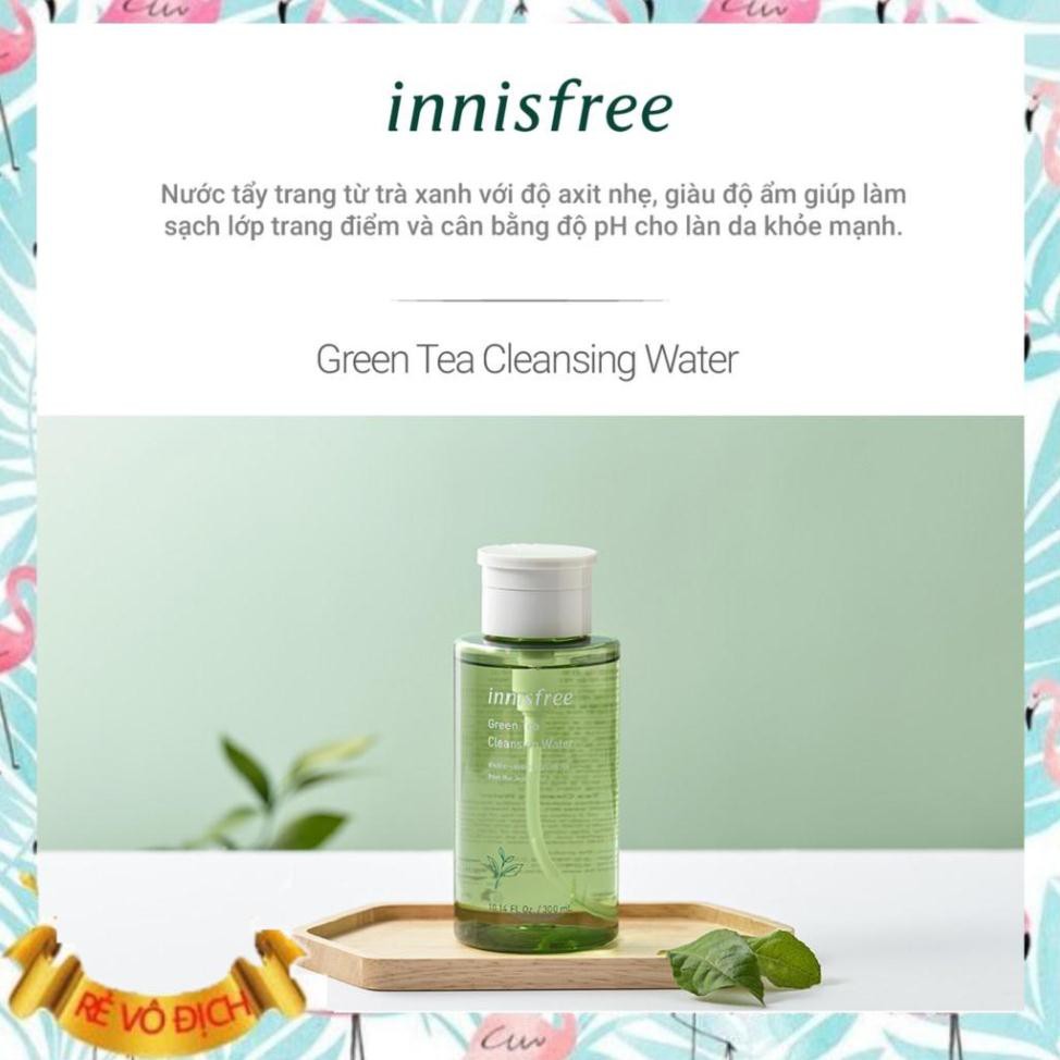 [ FREESHIP TOÀN QUỐC ]  Nước tẩy trang innisfree Green Tea Cleansing Water 300ml