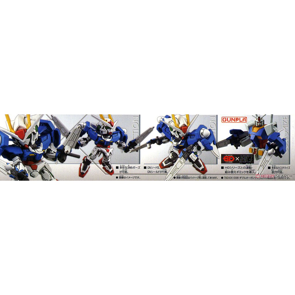 Mô hình lắp ráp SD 00 Gundam - GDC 4573102579959